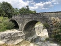 Old stone bridge on Svicki potok near the village of Floricici, Pican - Istria, Croatia / Stari kameni most na ÃÂ viÃÂkom potoku